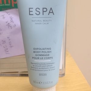 ESPA Exfoliating body Polish. Revivalizing body exfoliator to smooth and refresh
